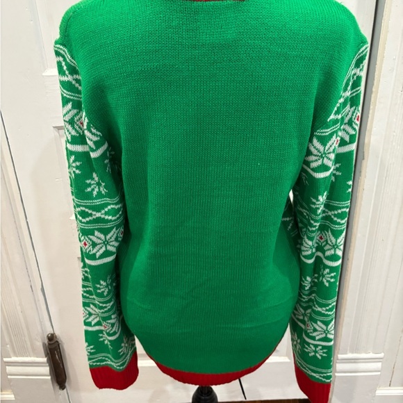 Peanuts Official Licensed Charlie Brown Snoopy Christmas Sweater Sz Sm 117508 - Picture 2 of 5